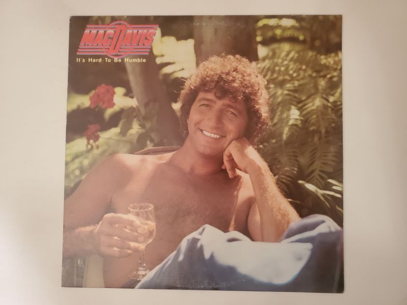 Mac Davis It's Hard To Be Humble vinyl record